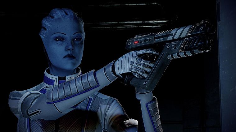 screenshots, Mass Effect 2, Liara TSoni - desktop wallpaper