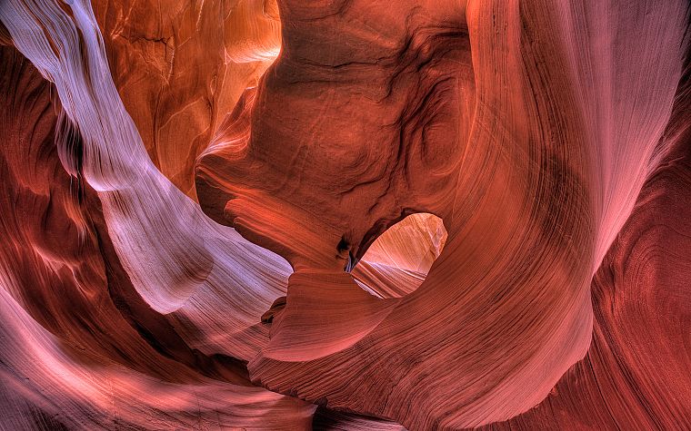 canyon, rock formations, Navajo - desktop wallpaper
