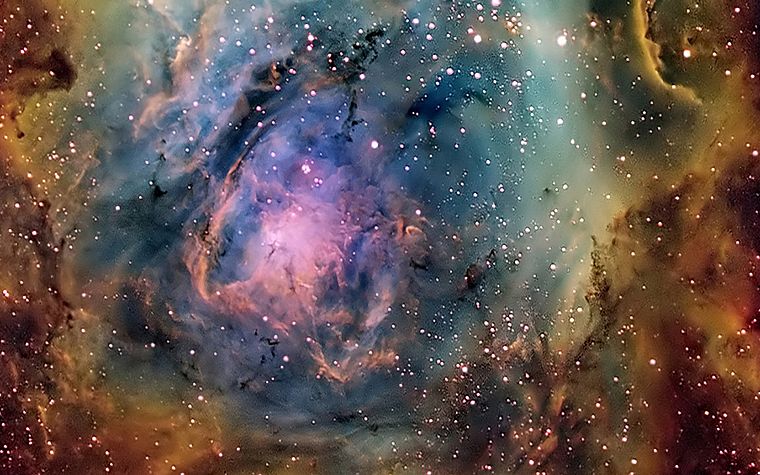 outer space, stars, nebulae, the universe, journey - desktop wallpaper