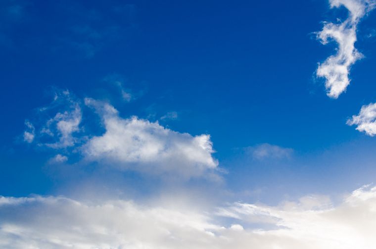blue, clouds, landscapes, white, calm, relaxing, skyscapes, himmel - desktop wallpaper