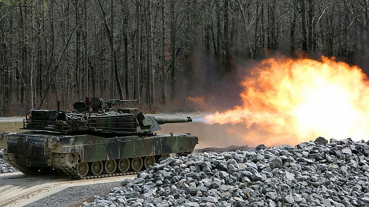 military, weapons, tanks, bouncer, M1A1 Abrams MBT - desktop wallpaper