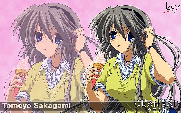 Clannad, Sakagami Tomoyo, anime girls - desktop wallpaper