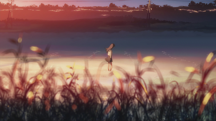 Makoto Shinkai, lonely, scenic, 5 Centimeters Per Second, artwork, anime - desktop wallpaper