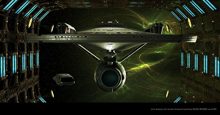movies, Star Trek, USS Enterprise - desktop wallpaper