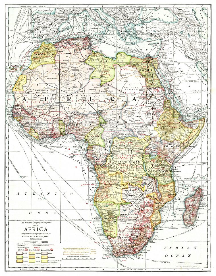 maps, Africa - desktop wallpaper