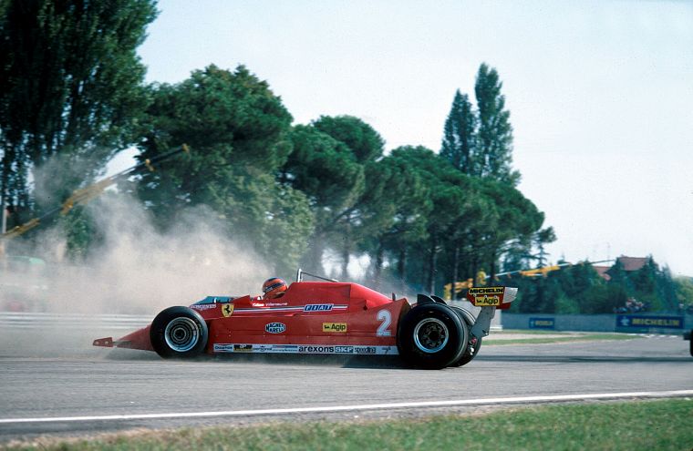 Ferrari, Formula One, Gilles Villeneuve - desktop wallpaper