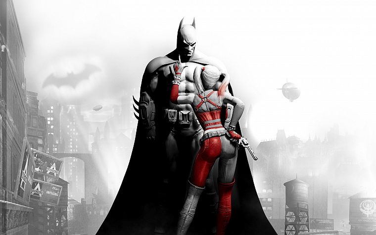 Batman, video games, DC Comics, Harley Quinn, Arkham City, Batman Arkham City - desktop wallpaper