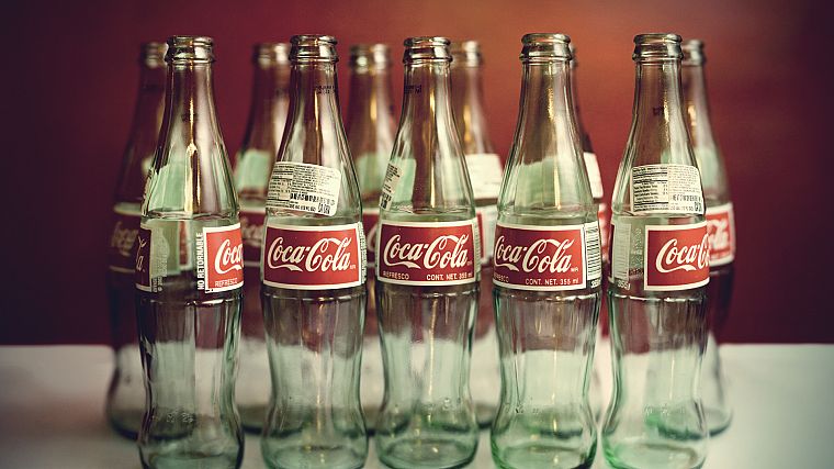 bottles, Coca-Cola, soda - desktop wallpaper