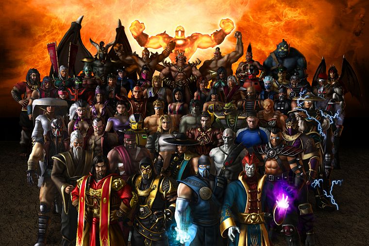 video games, Mortal Kombat, characters, Raiden, conical hats, mortal kombat: armageddon - desktop wallpaper