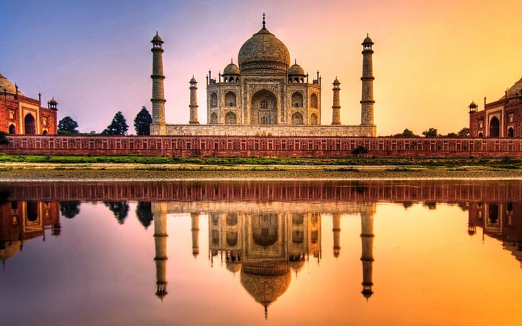 India, Taj Mahal - desktop wallpaper
