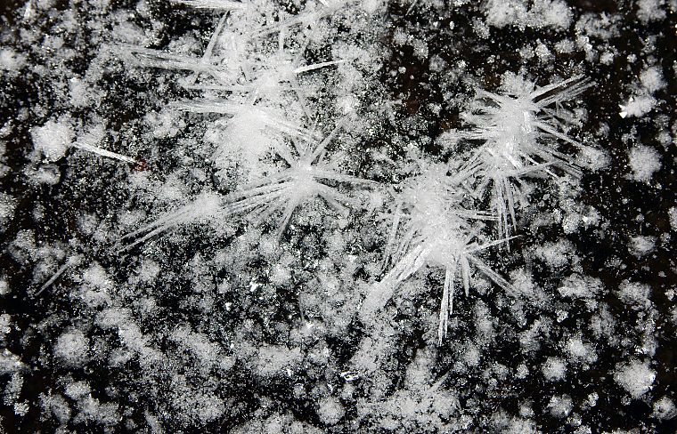 ice, nature, shattered, crystals - desktop wallpaper