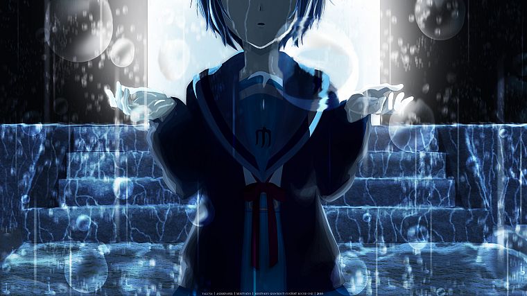 Nagato Yuki, The Melancholy of Haruhi Suzumiya, anime girls - desktop wallpaper