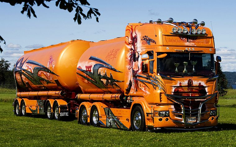 trucks, vehicles, Scania - desktop wallpaper