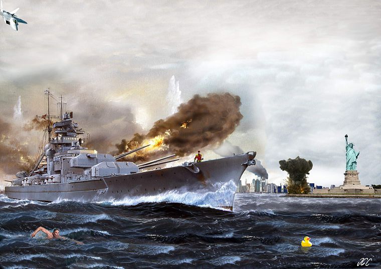 vehicles, battleships - desktop wallpaper