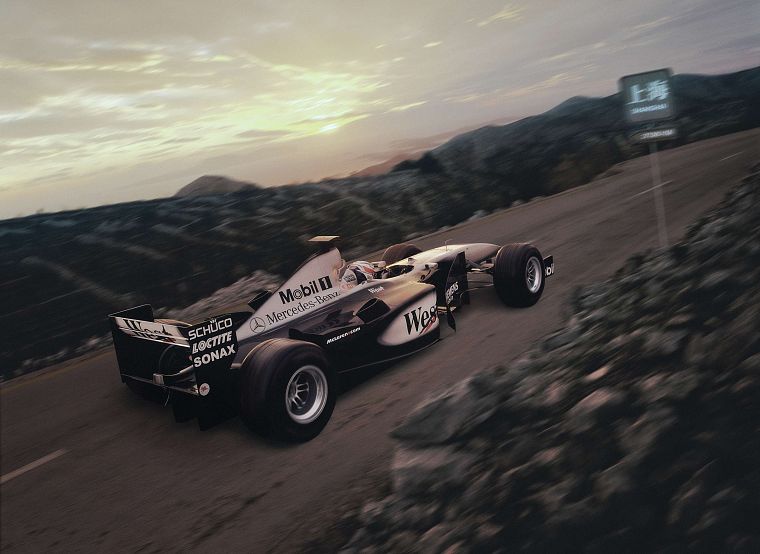 cars, Formula One, McLaren, Mercedes-Benz - desktop wallpaper