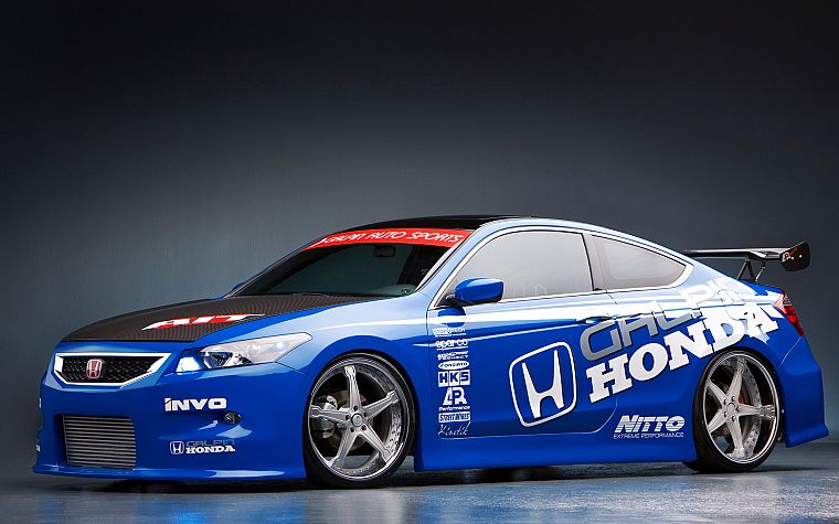 Honda, cars, tuning - desktop wallpaper
