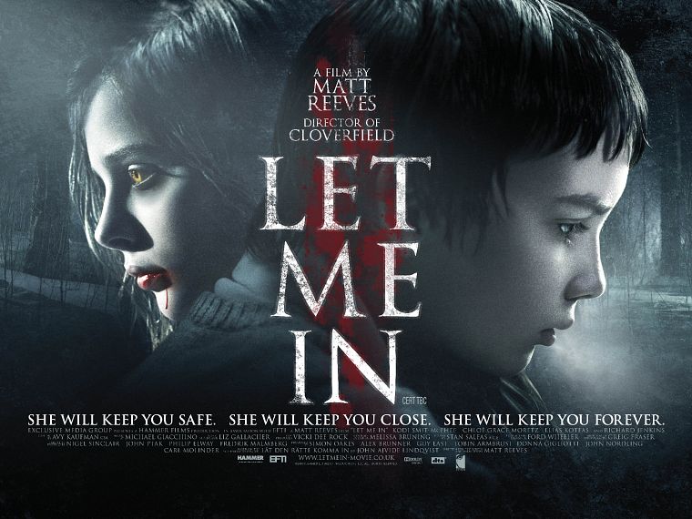 horror, movies, Chloe Moretz, Let Me In, movie posters - desktop wallpaper