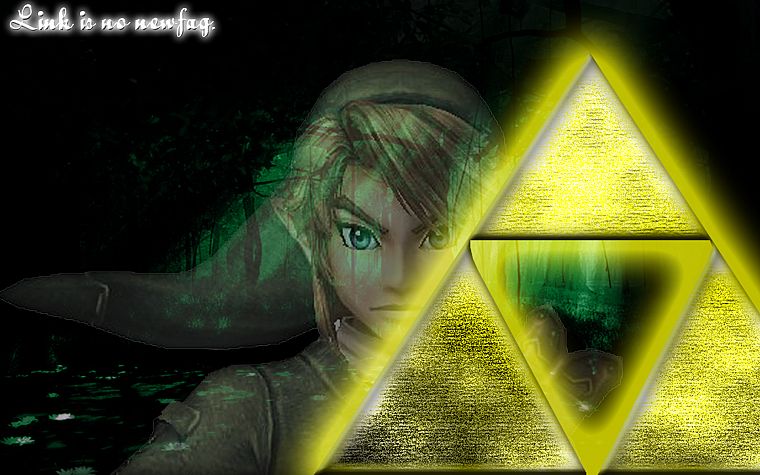 Link, triforce, The Legend of Zelda - desktop wallpaper