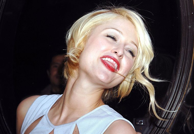 blondes, women, Paris Hilton - desktop wallpaper