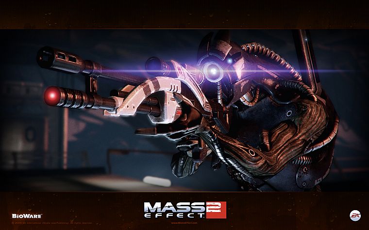 legion, sniper rifles, BioWare, Mass Effect 2, geth - desktop wallpaper