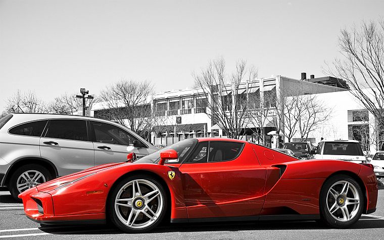 cars, Ferrari, Italy, vehicles, Ferrari Enzo, red cars - desktop wallpaper