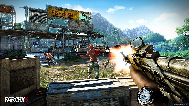 AK-47, Far Cry 3 - desktop wallpaper