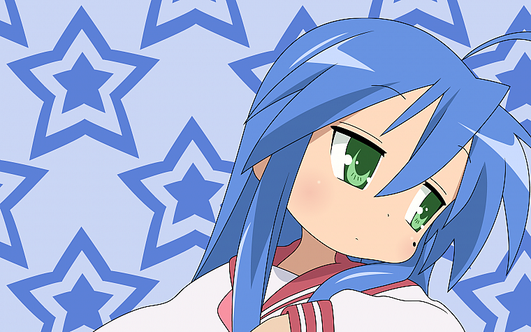 Lucky Star, school uniforms, Izumi Konata - desktop wallpaper