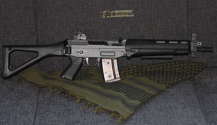 rifles, guns, weapons, SG550 - desktop wallpaper