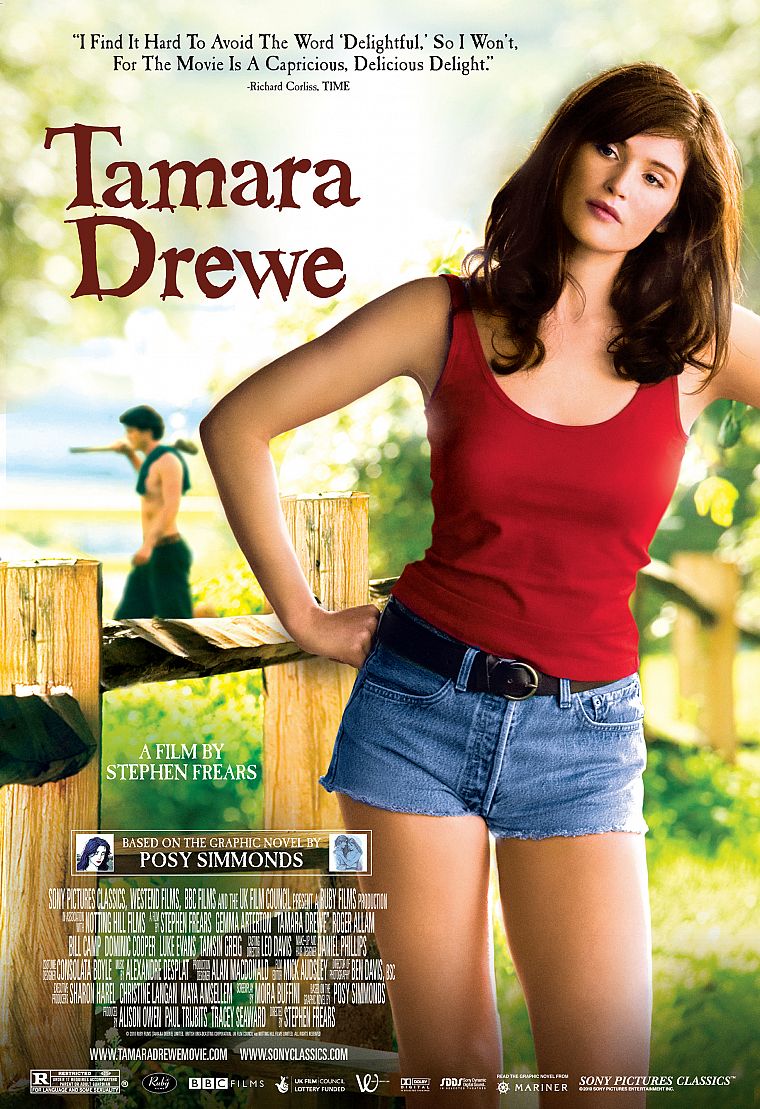 Gemma Arterton, movie posters, Tamara Drewe - desktop wallpaper