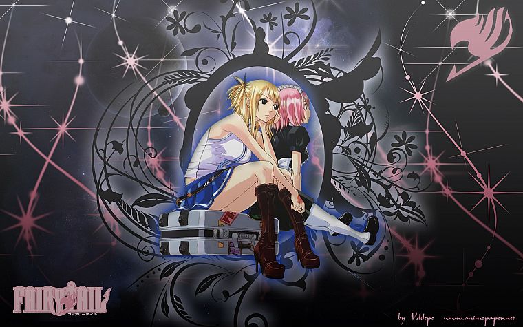 Fairy Tail, anime, Heartfilia Lucy - desktop wallpaper
