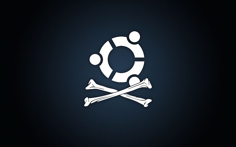 Linux, Ubuntu, pirates - desktop wallpaper