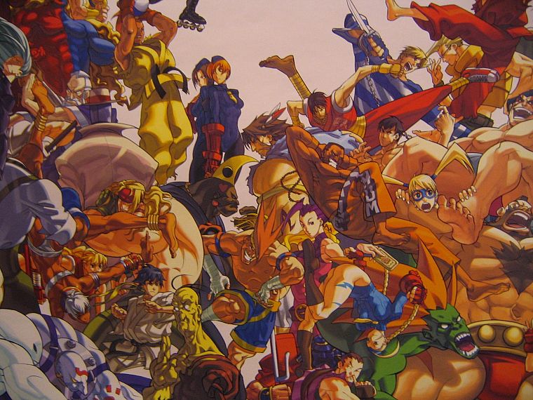 Street Fighter, artwork - desktop wallpaper