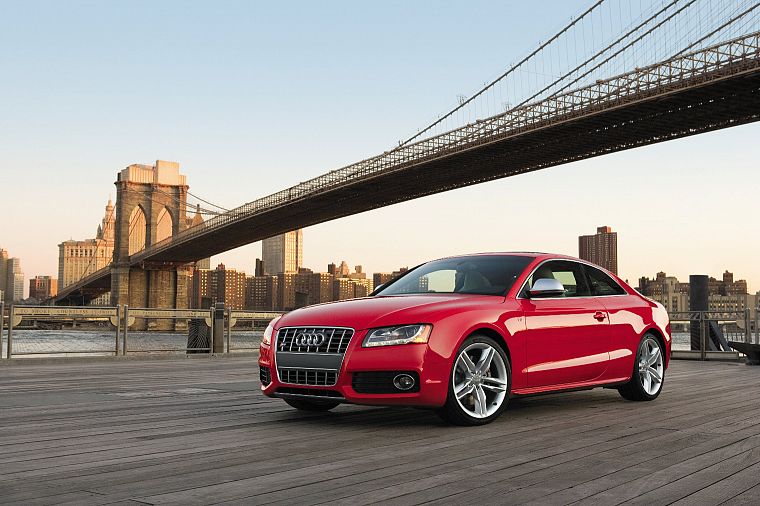 cars, Audi, Brooklyn Bridge, New York City - desktop wallpaper