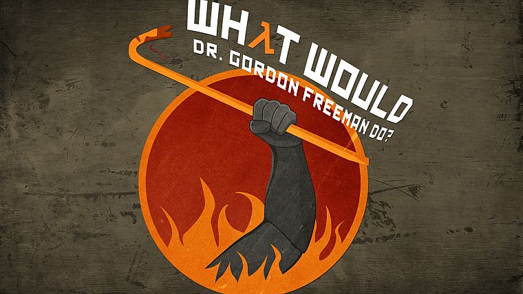 Half-Life, Gordon Freeman - desktop wallpaper
