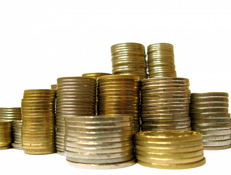 coins, money, gold - desktop wallpaper