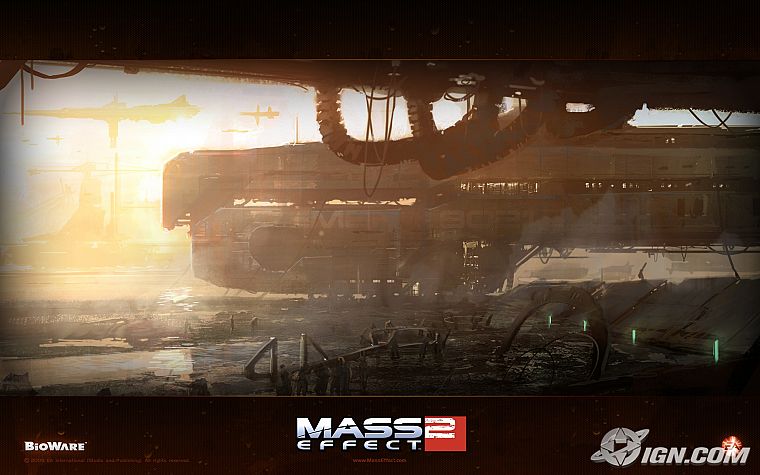 video games, BioWare, Mass Effect 2 - desktop wallpaper