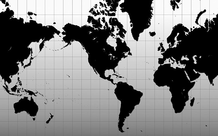 globes, maps, continents - desktop wallpaper