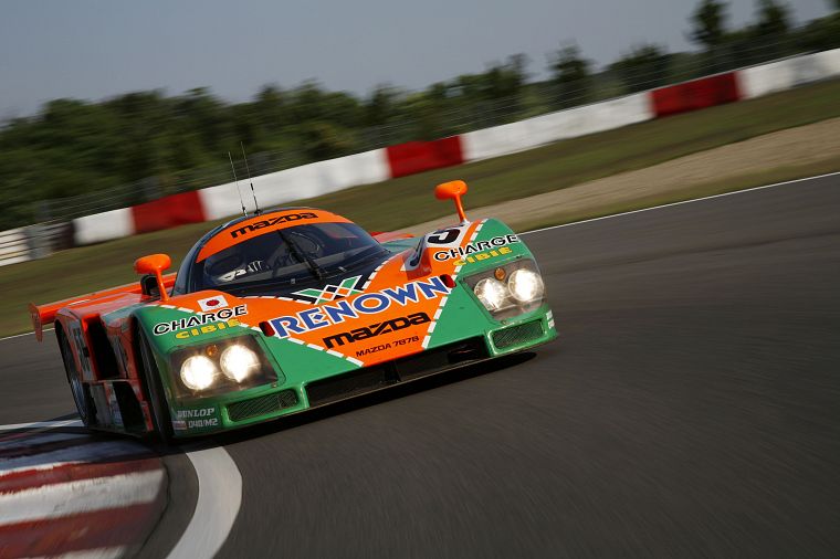 Mazda, Le Mans, vehicles, rotary, Rotary engine, Mazda 787B, racing cars - desktop wallpaper