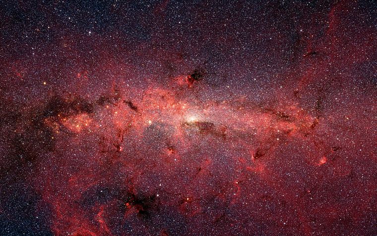 outer space, stars, Milky Way - desktop wallpaper