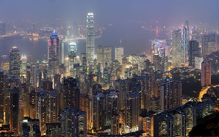cityscapes, architecture, buildings, Hong Kong, skyscrapers, cities - desktop wallpaper