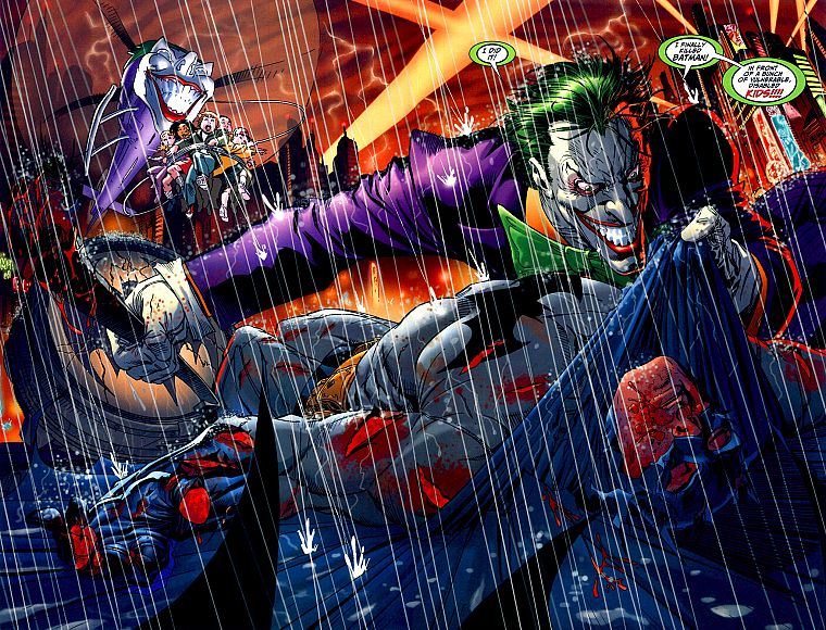 Batman, The Joker - desktop wallpaper