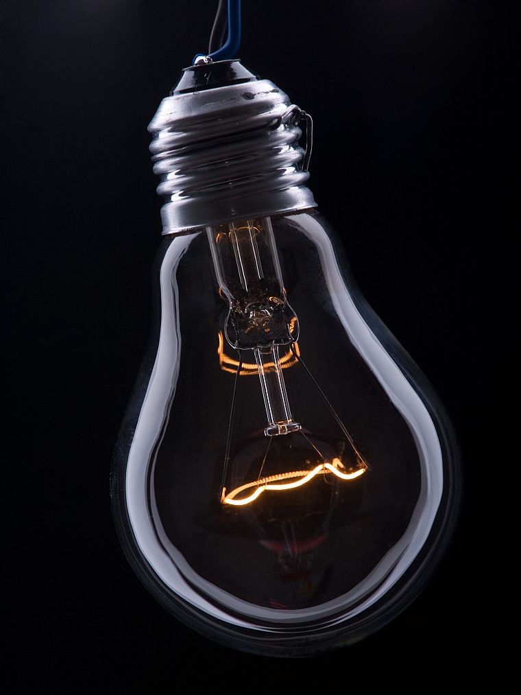 digital art, light bulbs - desktop wallpaper