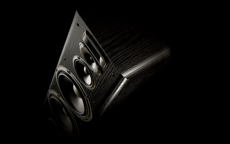 music, speakers - desktop wallpaper