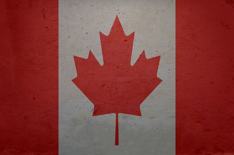 Canada, flags, Canadian flag - desktop wallpaper