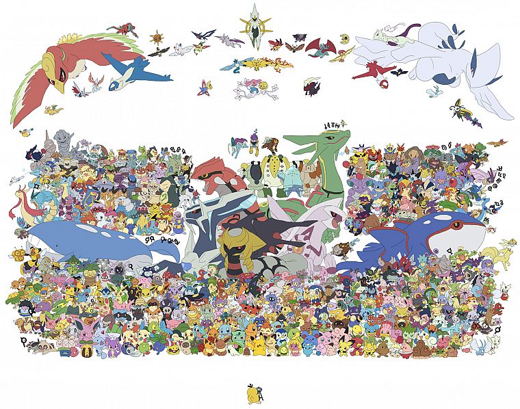Pokemon, Bulbasaur, Venusaur, Ivysaur, Latias, Pikachu, Gengar, Charmeleon, Diglett, Squirtle, Haunter, Mewtwo, Mew, Magikarp, Eevee, Raichu, Gyarados, Pidgeot, Psyduck, Zapdos, Abra, Lugia, Articuno, Pichu, Charizard, Meowth, Gastly, Charmander, Ho-oh, A - desktop wallpaper