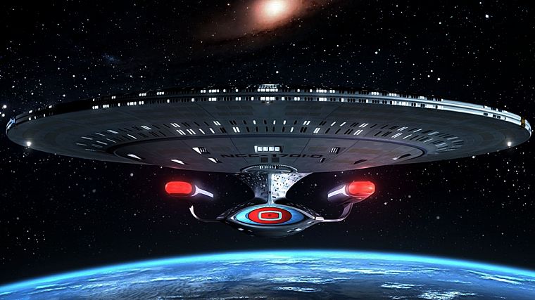 TV, movies, Star Trek, spaceships, science fiction, vehicles, USS Enterprise, TV shows - desktop wallpaper