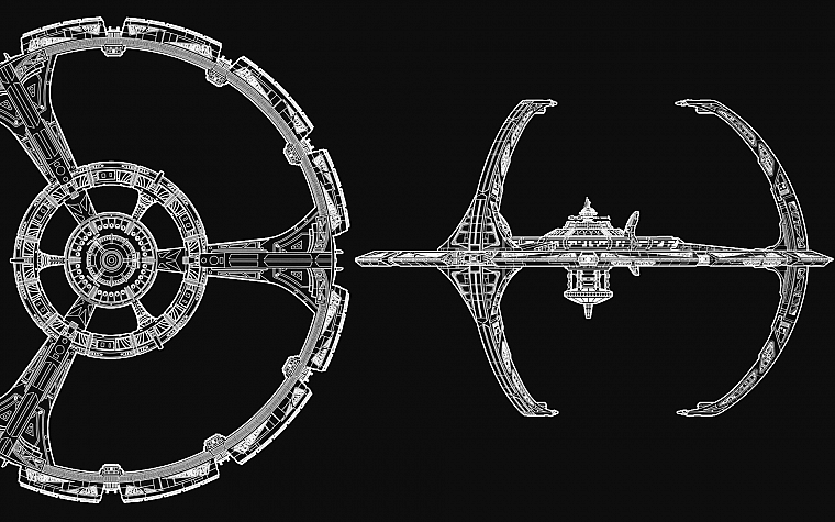 space station, Star Trek Deep Space Nine - desktop wallpaper