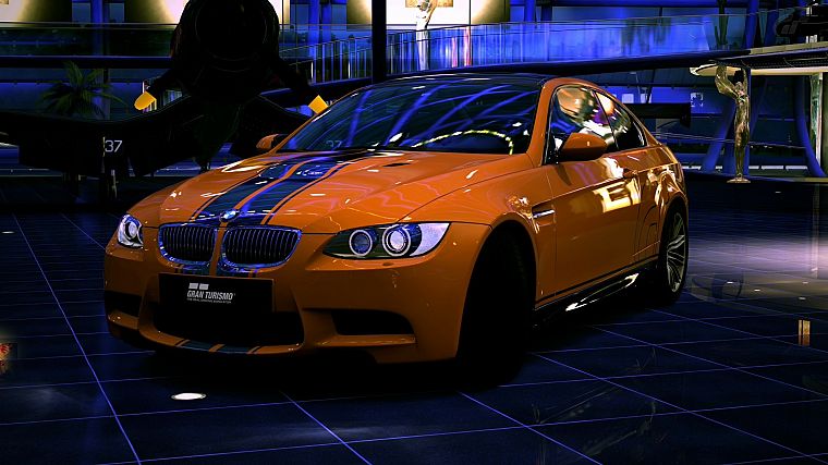 video games, cars, Gran Turismo 5, Playstation 3, BMW M3 E92 - desktop wallpaper