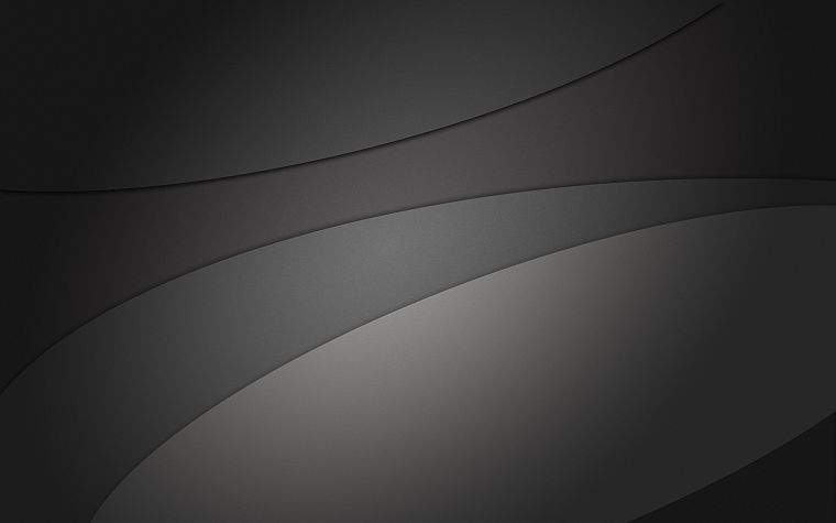 minimalistic, gray, curves - desktop wallpaper