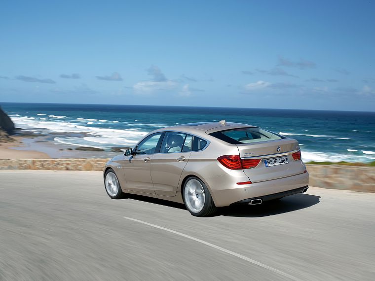 BMW, cars, vehicles, rear angle view - desktop wallpaper